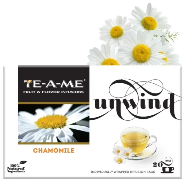 TE-A-ME Herbal Tea - Chamomile - 20 Tea Bags, Herbkart8t781tyoXd208GL.webp, Herbkart8t781tyoXd208GL