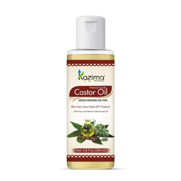 KAZIMA Castor Carrier Oil, 200 ml, Herbkart8t761R5gqyschL.webp, Herbkart8t761R5gqyschL