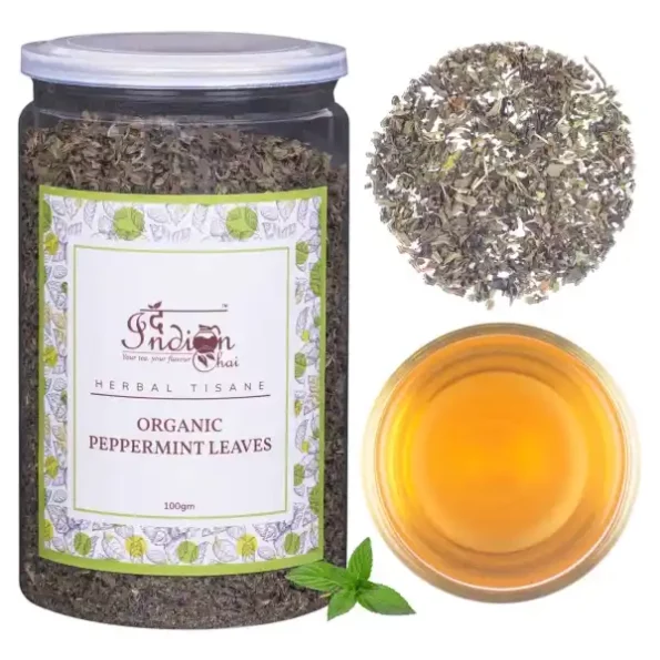 The Indian Chai - Organic Peppermint Tea 100g, Herbkart8t791cjPVL-yNL.webp, Herbkart8t791cjPVL yNL