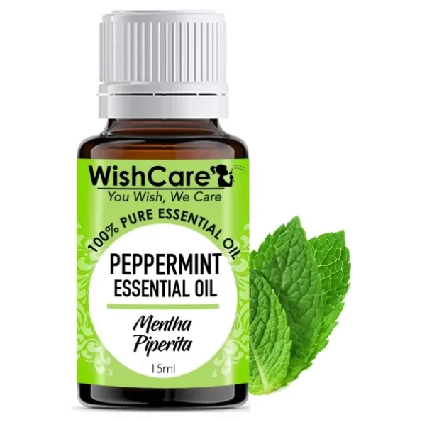 WishCare® Peppermint Essential Oil 15 ML - 100% Pure available on Herbkart