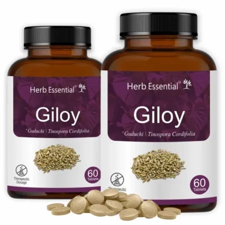 Herb Essential Giloy 500mg Tablet, 120 Tablets