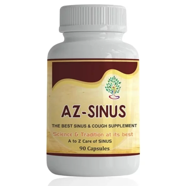 Ayurveda Yogashram Az-Sinus Herbal Capsules - 60 Capsules, Herbkart8t751VzGvpJl2L.webp, Herbkart8t751VzGvpJl2L