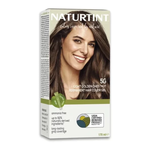 Naturtint Permanent Hair Color, Ammonia Free Hair Colour Gel, 170 ml - 5G Light Golden Chestnut, Herbkart8t771cgNcenuaL.webp, Herbkart8t771cgNcenuaL