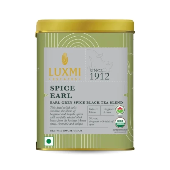 LUXMI Estates Spiced Earl Grey Tea 100Gm Tin, Herbkart8t771m4A94EbdL.webp, Herbkart8t771m4A94EbdL