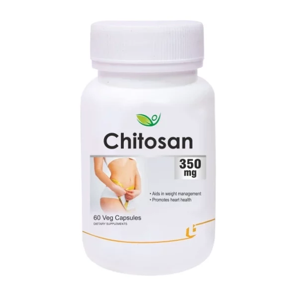 Biotrex Nutraceuticals Chitosan 350mg - 60 Capsules available on Herbkart