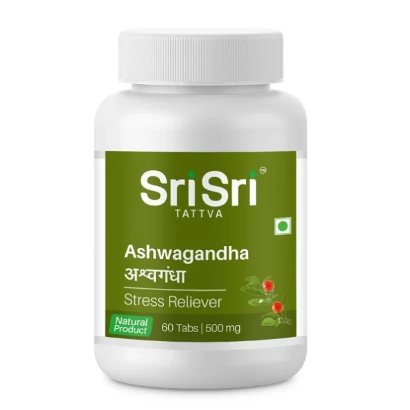 Sri Sri TATTVA shuddhta ka naam Ashwagandha 500Mg Tablet - 60 Count, Herbkart8t7516YDPwFK6L.webp, Herbkart8t7516YDPwFK6L