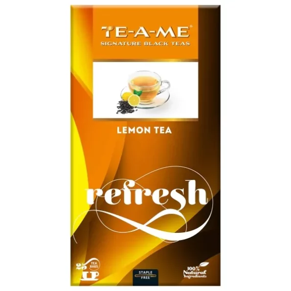 TE-A-ME Lemon Black Tea Bags 25 pcs, Herbkart8t781ZC9RLMgAL.webp, Herbkart8t781ZC9RLMgAL