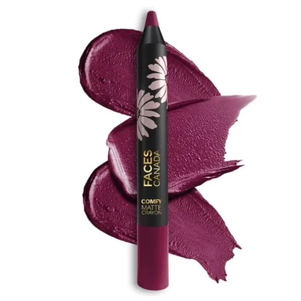 FACESCANADA Comfy Matte Lip Crayon - Hangover 12, 2.8g, Herbkart8t7610waNj206zL.webp, Herbkart8t7610waNj206zL