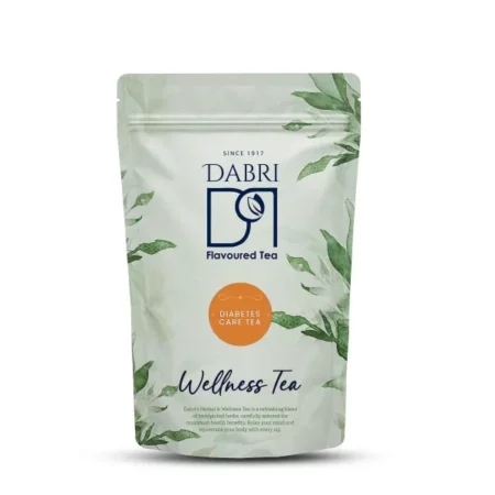 Dabri Anti Diabetic Green Tea|Helps Regulate Blood Sugar,Diabetes Care Tea loose Leaves Powder,Natural ingredients and antioxidants for regulating Blood Sugar|Help in boosting the immune system|100gm