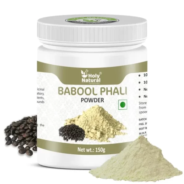 Holy Natural Babool Phali Powder -150 gm, Herbkart8t781YiTiBzAZL.webp, Herbkart8t781YiTiBzAZL