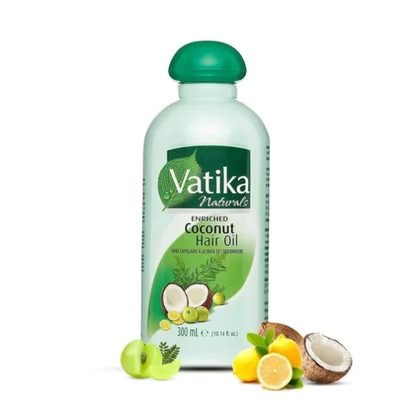 Dabur Vatika Enriched Coconut Hair Oil - 300ml, Herbkart8t761Vwg56miHL.webp, Herbkart8t761Vwg56miHL