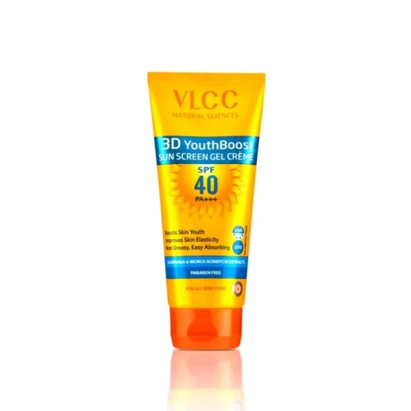 VLCC 3D Youth Boost SPF 40 +++ Sunscreen Gel Cream - 100g, Herbkart8t751oVSlrwzIL.webp, Herbkart8t751oVSlrwzIL