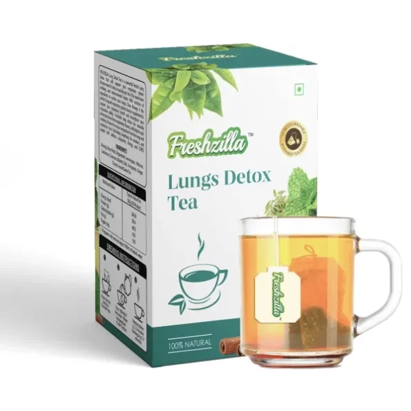 Freshzilla 100% Natural and Organic Lungs Detox Tea (1 Box -15 Bags), Herbkart8t771HC2CNICHL.webp, Herbkart8t771HC2CNICHL