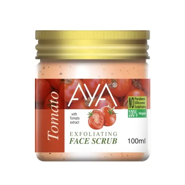 AYA Tomato Exfoliating Face Scrub, 100 ml, Herbkart8t771rMGSJ9VQL.webp, Herbkart8t771rMGSJ9VQL