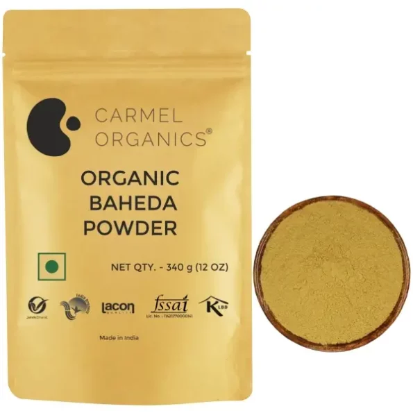 CARMEL ORGANICS Baheda Fruit Powder (340 Grams), Herbkart8t781iRxlX3ebL.webp,