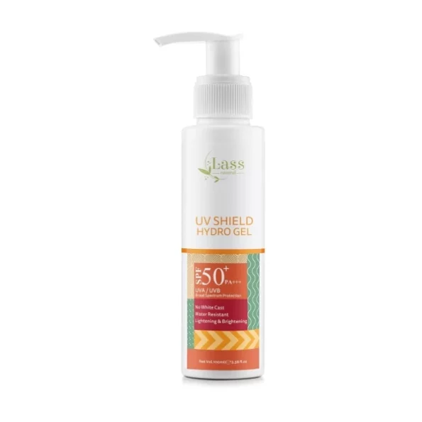 Lass Naturals Sunscreen UV Shield Hydro Gel SPF 50+ PA ++++ -100ML, Herbkart8t761IpO6HvvaL.webp, Herbkart8t761IpO6HvvaL