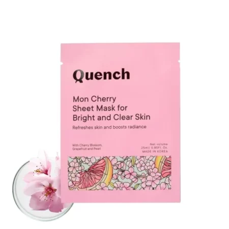Quench Cherry Blossom Sheet Mask, 25ml