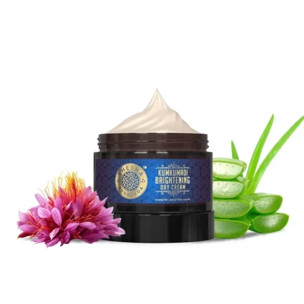 SHESHA AYURVEDA Kumkumadi Brightening Day Cream 50G, Herbkart8t761-J18TCK8L.webp, Herbkart8t761 J18TCK8L