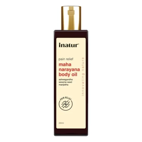 Inatur Mahanarayana Body Oil, 200ml available on Herbkart