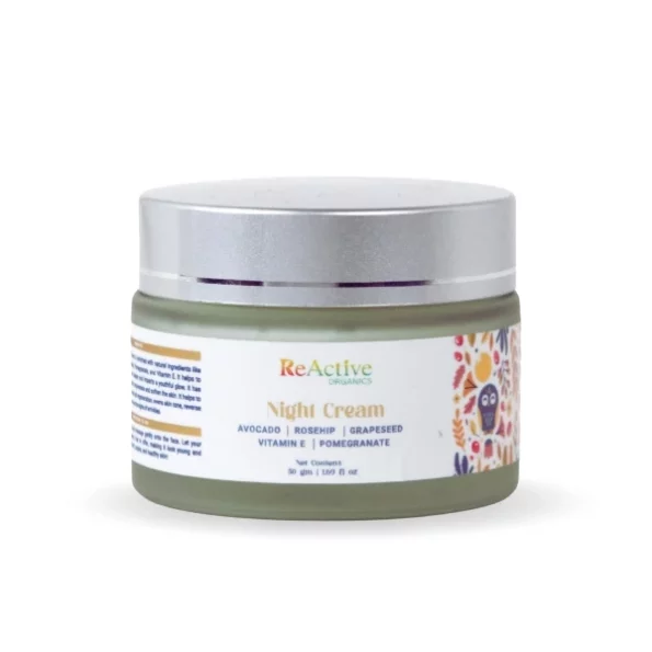 ReActive Organics - Night Cream 50 gm, Herbkart8t771qZf3oyb20L.webp, Herbkart8t771qZf3oyb20L