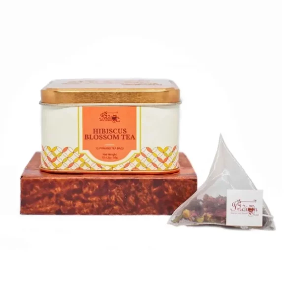 The Indian Chai - Hibiscus Blossom Tea 15 Pyramid Tea Bags, Herbkart8t761omNTp1fyS.webp, Herbkart8t761omNTp1fyS