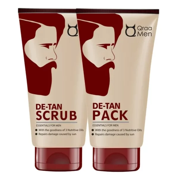 Qraa Men De Tan Pack, 120 g with De Tan Scrub, 100 g, Herbkart8t761PTJ4LzCwL.webp, Herbkart8t761PTJ4LzCwL