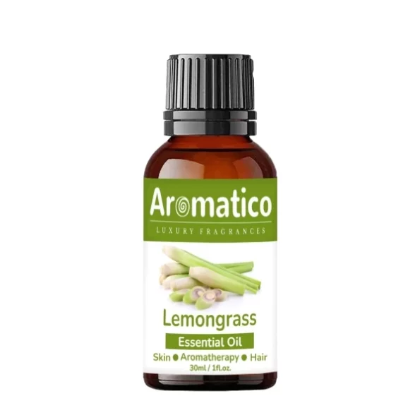 AROMATICO Lemon Grass Essential Oil, 30ML, Herbkart8t751yWdl20-xSL.webp, Herbkart8t751yWdl20