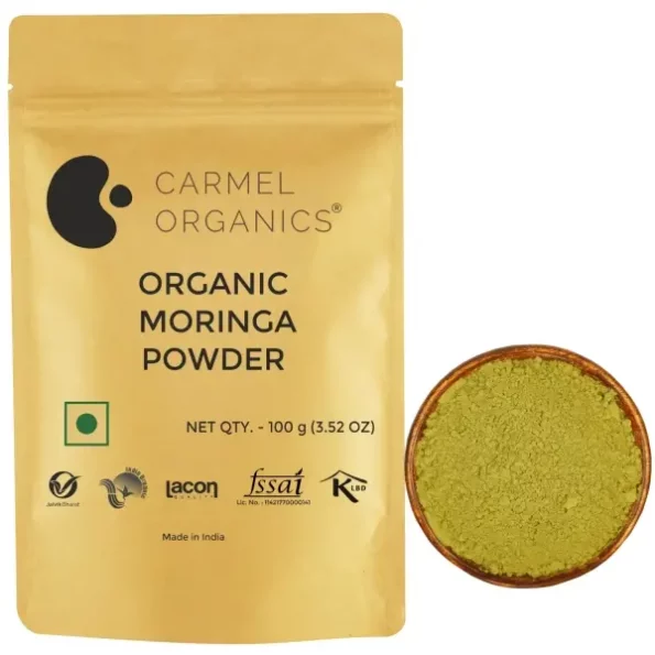 CARMEL ORGANICS Moringa Leaves Powder (100 Grams), Herbkart8t781hvB5Sj3QL.webp, Herbkart8t781hvB5Sj3QL