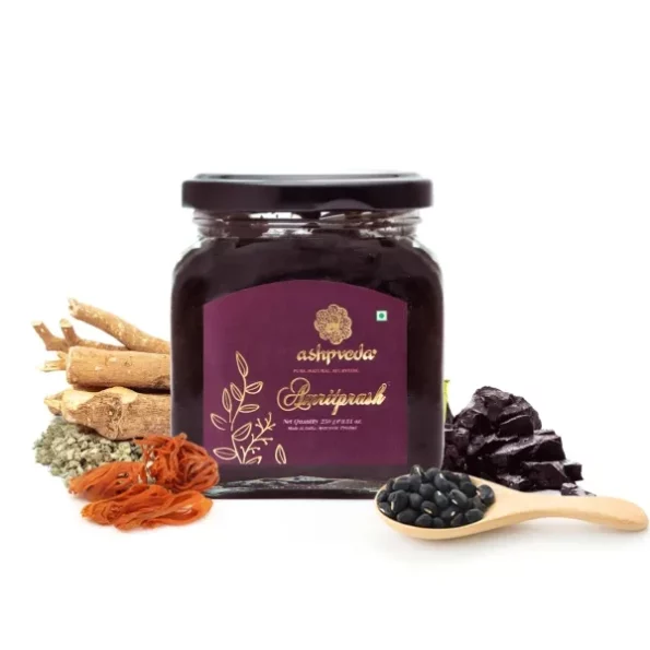Ashpveda Amritprash Ayurvedic Chyawanprash for Immunity Booster - Supports Health Strength & General Wellness - Enriched with Shilajit, Ashwagandha and Amla | For All Age Group (250 gm), Herbkart8t771yn-F20gjlL.webp, Herbkart8t771yn F20gjlL