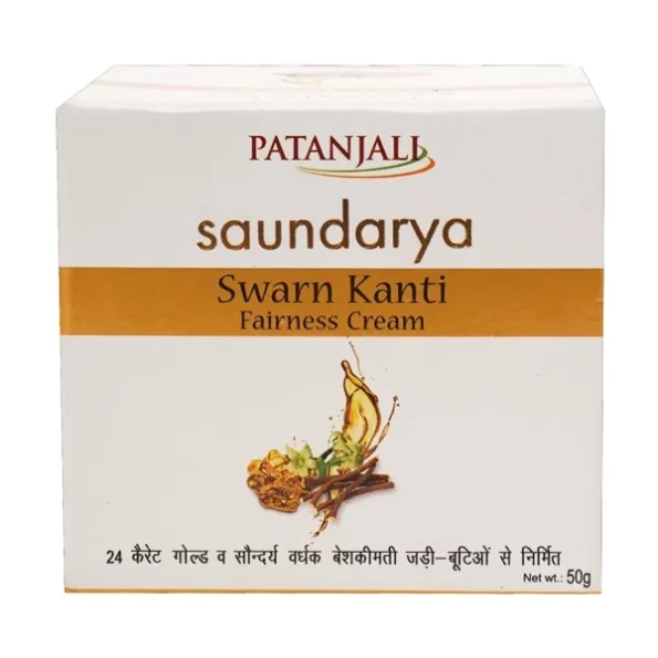 Patanjali Swarna Kanti Cream, 50 g available on Herbkart