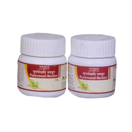 Tansukh Punarnawadi Mandoor - 80 Tablets Each | Pack of 1