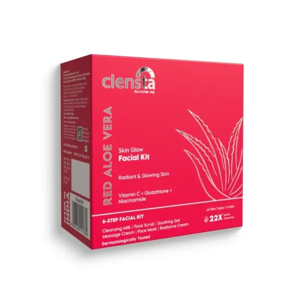 Clensta Red Aloe Vera Skin Glow Facial Kit, Size - 10 X 6gm, Herbkart8t771Q203UZ0o0L.webp, Herbkart8t771Q203UZ0o0L