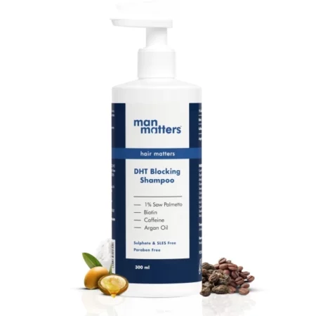 Man Matters Dht Blocking Anti Hair Fall Shampoo, 300Ml