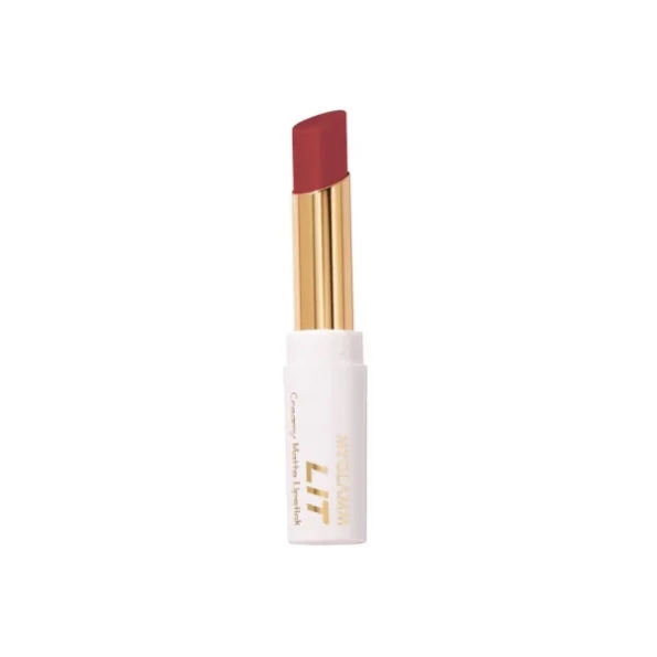 MyGlamm LIT Creamy Matte Lipstick-Manhattan (Pink)- 3.7gm, Herbkart8t7413elDCj49L.webp, Herbkart8t7413elDCj49L