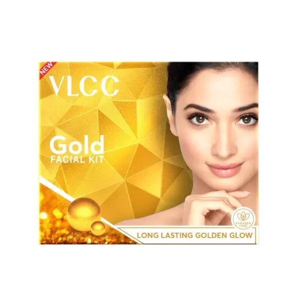 VLCC Gold Facial Kit, Bright & Glowing Skin - 60g, Herbkart8t761uJxvM8QWL.webp,