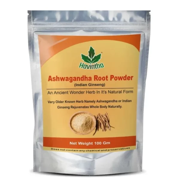 Havintha Natural Ashwagandha Powder - 100 gm, Herbkart8t761-y6aAwzSL.webp, Herbkart8t761 y6aAwzSL