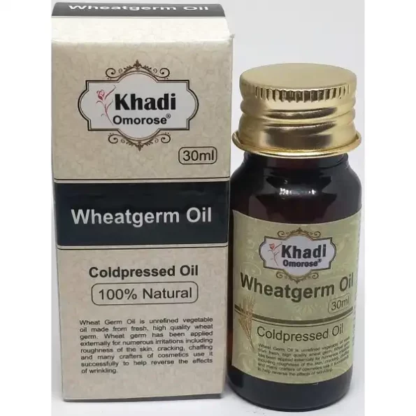 Khadi Omorose Wheat Germ Pure Carrier Oil - 30 ml, 100% Pure & Coldpressed, Herbkart8t781gTahoIuRL.webp, Herbkart8t781gTahoIuRL