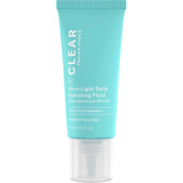 PAULA'S CHOICE CLEAR Ultra-Light Hydrating Oil Free Moisturizer SPF 30, UVA & UVB Protection, Pore Minimizer Sunscreen for Face, 15 ml (Travel Size, Herbkart8t761WSUENjIdL.webp, Herbkart8t761WSUENjIdL