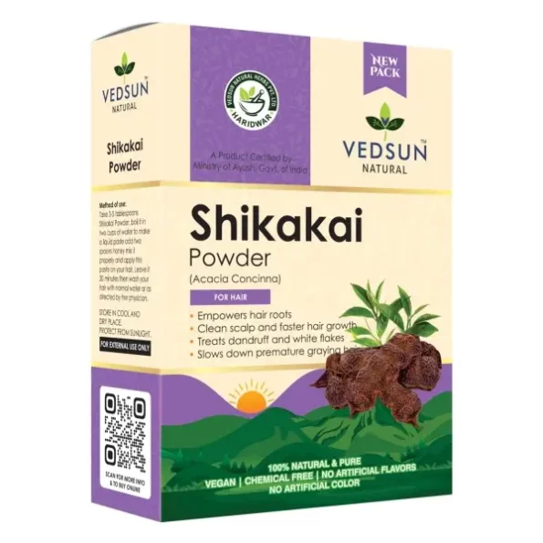 Vedsun Shikakai Powder, 100Gm, Herbkart8t771c34euSBiL.webp, Herbkart8t771c34euSBiL