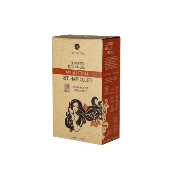 HM Herbal Me Amla Henna Red Natural Hair Color (200gm), Herbkart8t781nD-st7keL.webp, Herbkart8t781nD st7keL