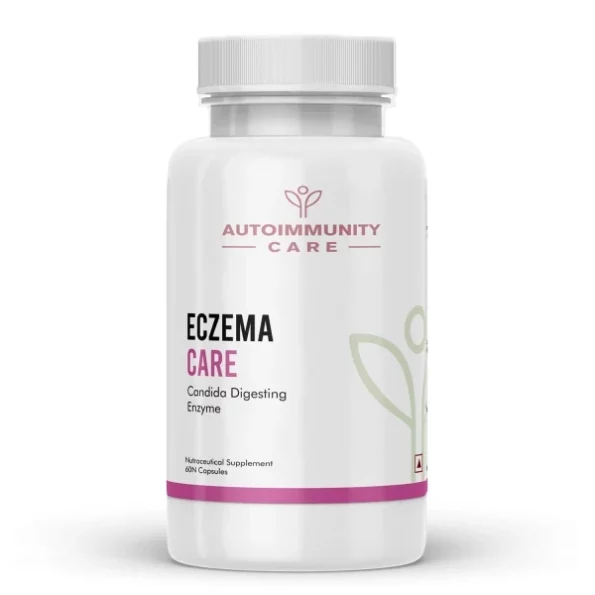 Autoimmunity care Eczema Care | with S.Boulardii, Eczema, Skin Allergies, Skin Rashes, Acne, Alopecia | Supports Immune System, Reduces Systemic Inflammation | 60 Capsules, , Herbkart8t751C8AETM6LL