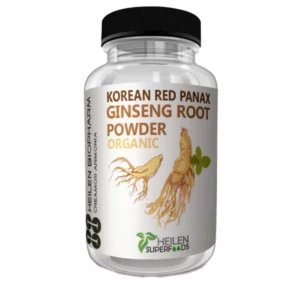 Heilen Biopharm Korean Red Panax Ginseng Root Extract Powder - 100 g available on Herbkart