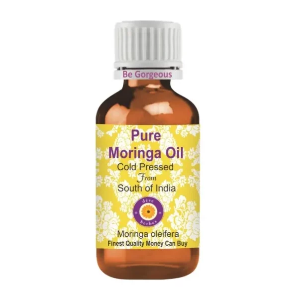 Deve Herbes Pure Moringa Oil (Moringa oleifera) Natural Therapeutic Grade Cold Pressed 15ml, Herbkart8t7616SFdM9TeL.webp, Herbkart8t7616SFdM9TeL