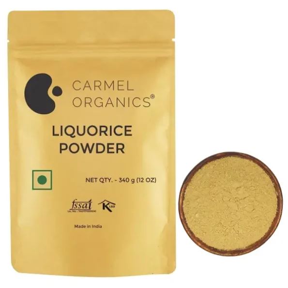 CARMEL ORGANICS Liquorice(Mulethi) Root Powder (340 Grams), Herbkart8t781U6p20lVa-L.webp, Herbkart8t781U6p20lVa L