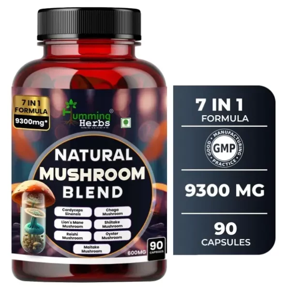 Humming Herbs Natural Mushroom Blend - 90 Capsules, Herbkart8t771zjWSTWvxL.webp,