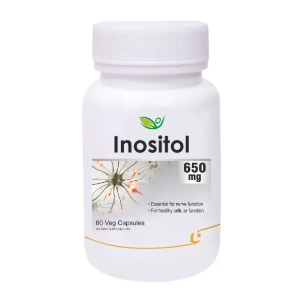 Biotrex Nutraceuticals Inositol 650mg - 60 Capsules available on Herbkart