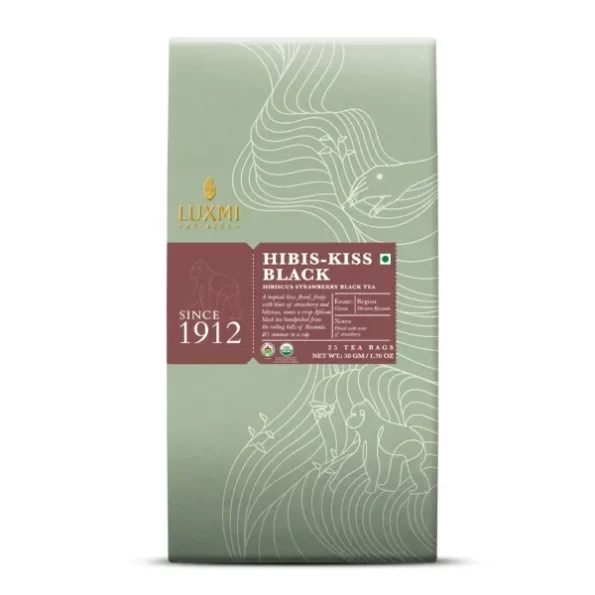 Luxmi Estates Hibis-Kiss Black Tea 25 Teas Bags (50g) Pack, Herbkart8t7710Xy5TEELL.webp, Herbkart8t7710Xy5TEELL