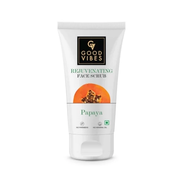 Good Vibes Rejuvenating Papaya Face Scrub 50g, Herbkart8t761wsqrq4dYL.webp, Herbkart8t761wsqrq4dYL