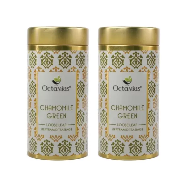 Octavius Chamomile Green Tea, 20 Pyramid Tea Bags, Herbkart8t781j09mX20VEL.webp, Herbkart8t781j09mX20VEL