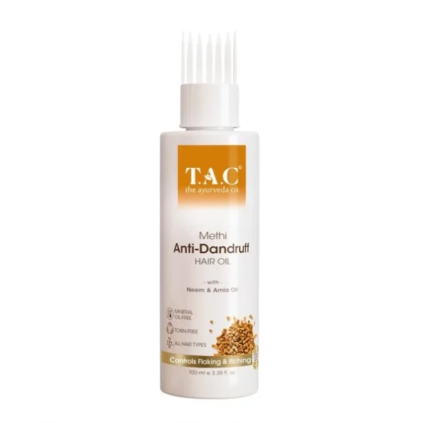 TAC - The Ayurveda Co. Methi Hair Oil , 100ml, Herbkart8t751ZwgENd8nL.webp, Herbkart8t751ZwgENd8nL